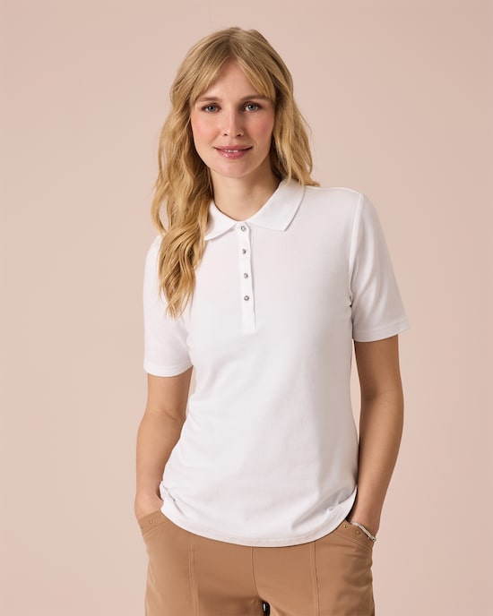 Produktabbildung für Poloshirt aus Piqué