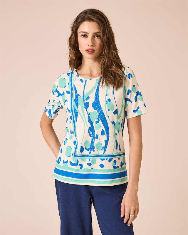 Shirt mit Animal-Druck
