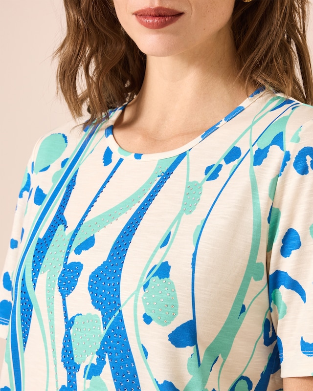 Shirt mit Animal-Druck
