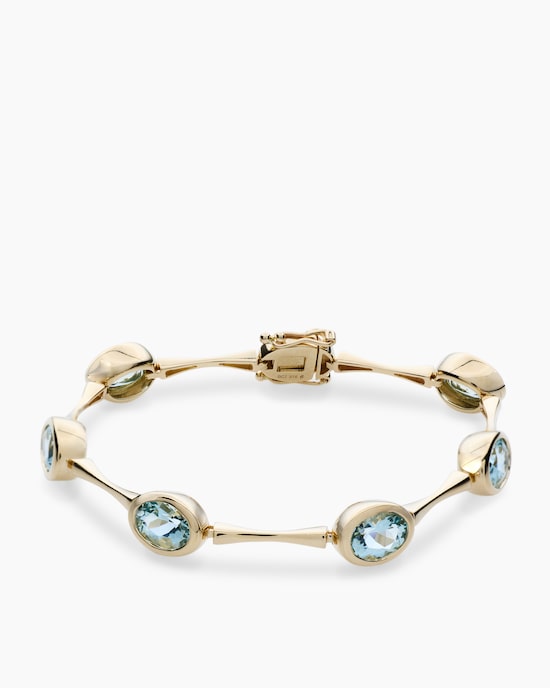 Produktabbildung für Armband mit Santa Maria Aquamarin