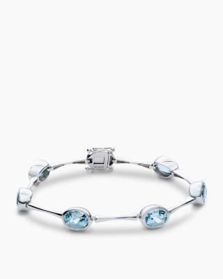 Armband mit Santa Maria Aquamarin