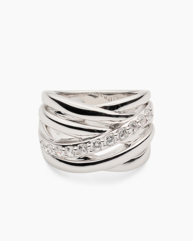 Ring mit Zirkonia