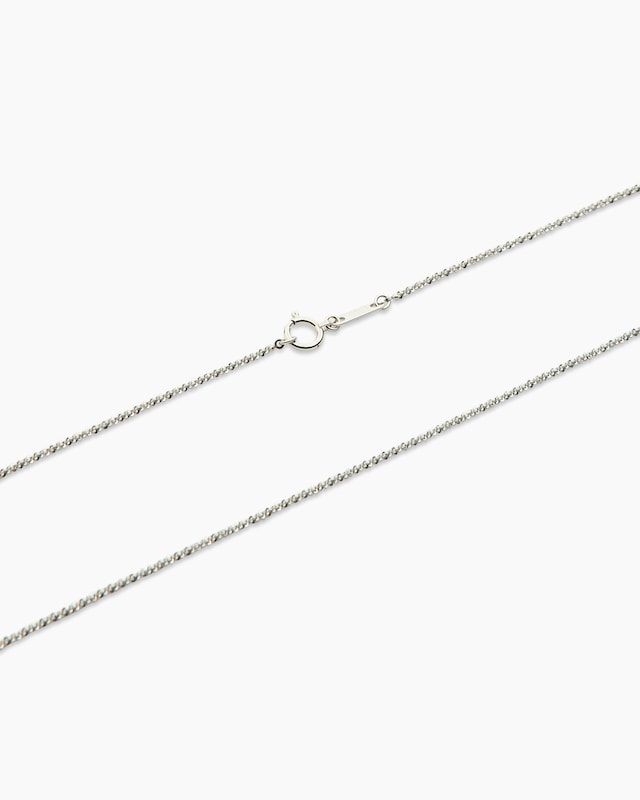 Criss Cross Kette aus Platin 950