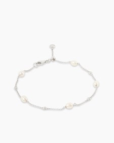 Produktabbildung für Armband mit SWZ-Perlen & Zirkonia