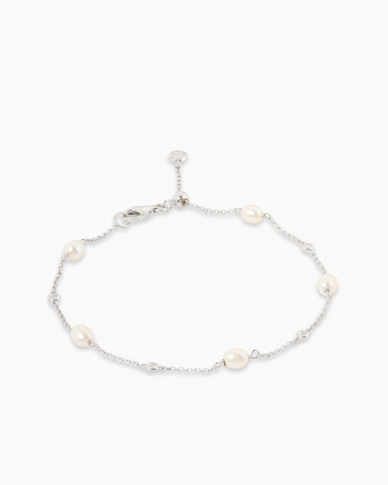 Produktabbildung für Armband mit SWZ-Perlen & Zirkonia