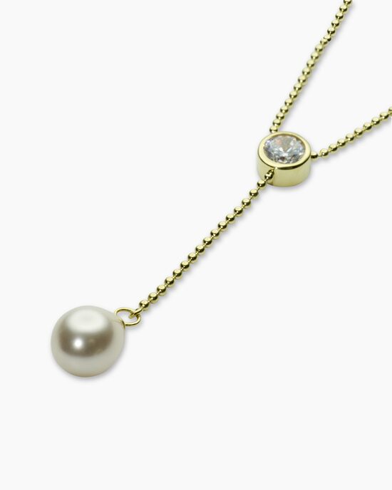 Produktabbildung für Y-Collier mit MK-Perle