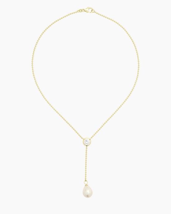 Produktabbildung für Y-Collier mit MK-Perle