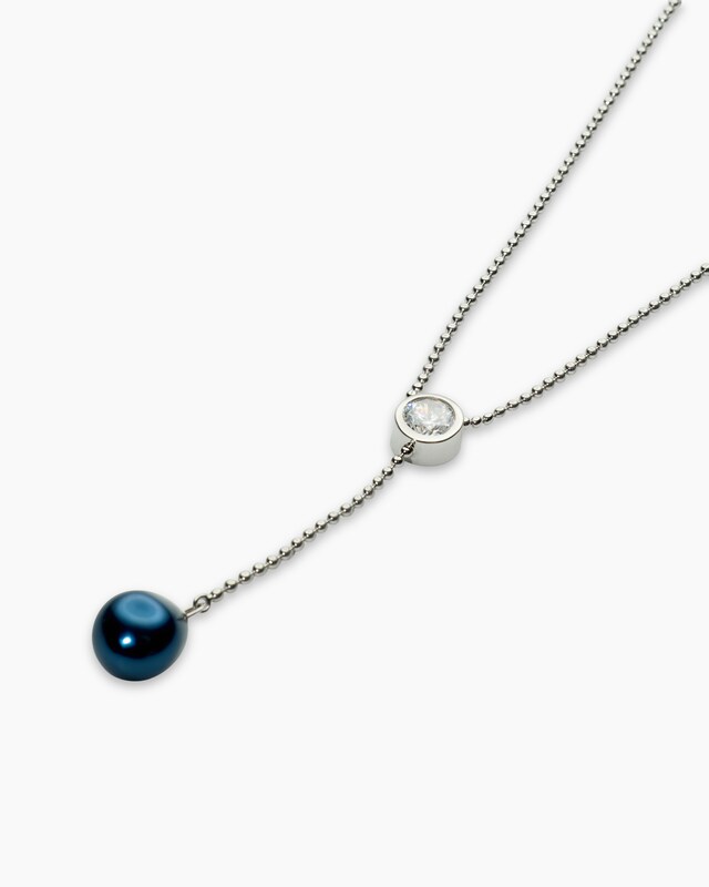 Y-Collier mit MK-Perle