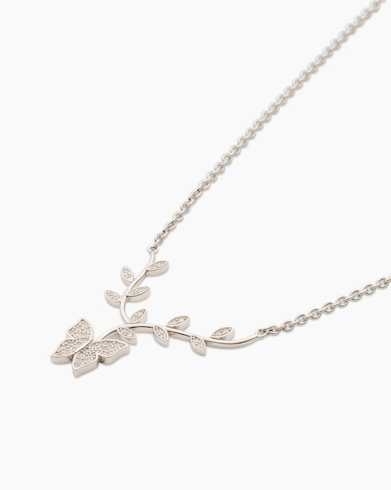 Produktabbildung für Collier "Schmetterling" mit Zirkonia