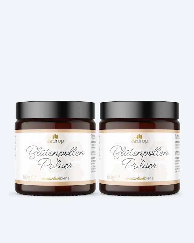 Blütenpollenpulver gemahlen, 2tlg.