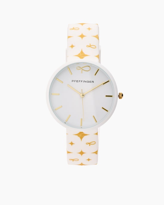 Produktabbildung für Damenuhr mit Silikonarmband