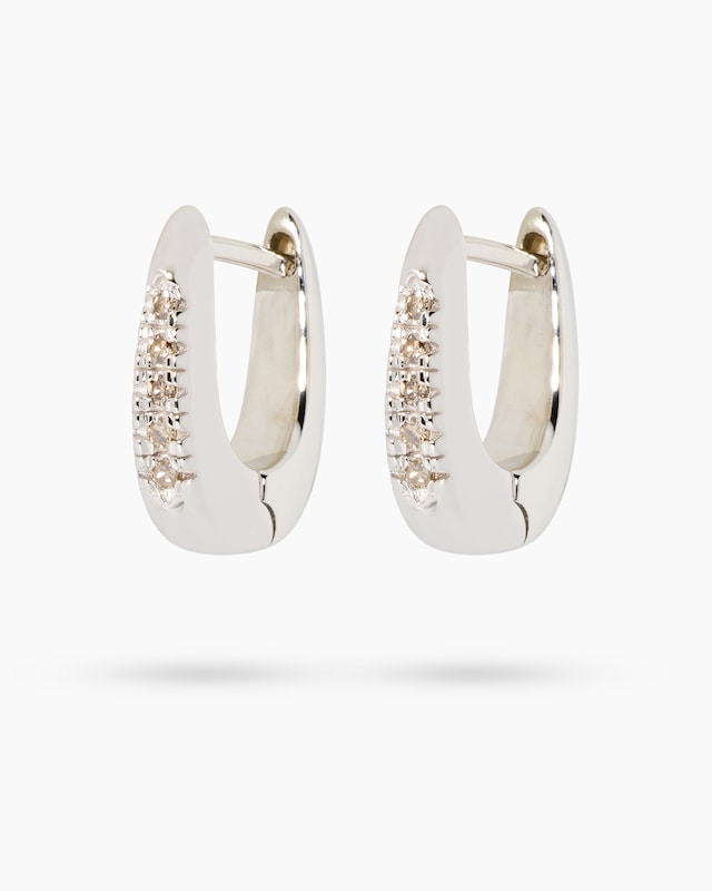 Diamant-Creolen 0,10 ct