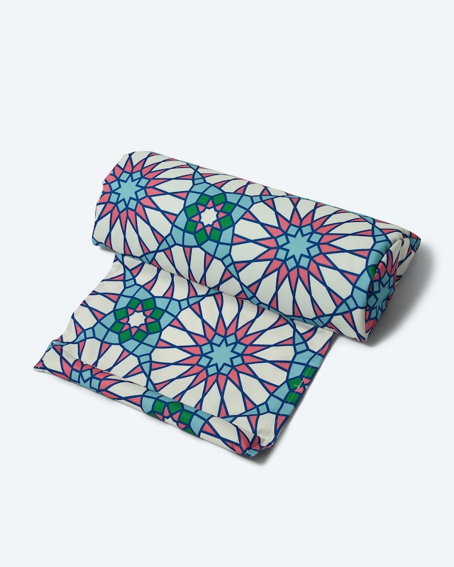 Liegestuhlkissen mit Print