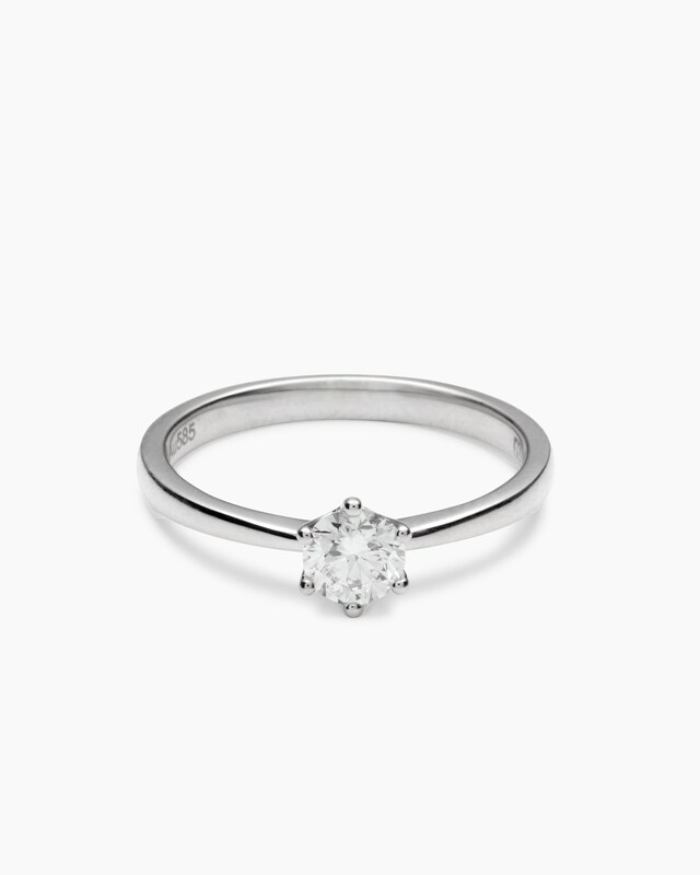 Brillantring 0,50 ct