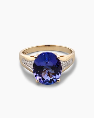 Produktabbildung 1 für Ring mit Tansanit "Star of Africa" & Brillanten