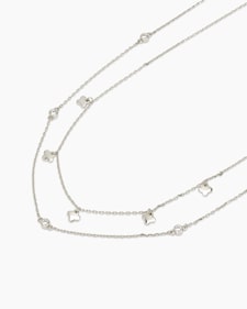 Produktabbildung für Collier-Set mit Zirkonia, 2tlg.