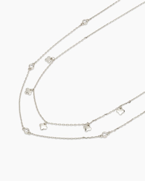 Produktabbildung für Collier-Set mit Zirkonia, 2tlg.
