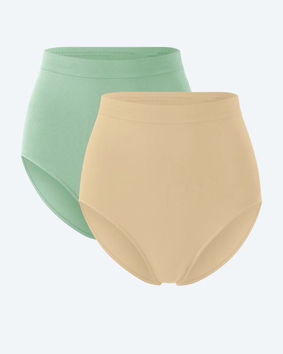 Produktabbildung für Taillen-Seamless-Slip, antibakteriell, 2tlg.