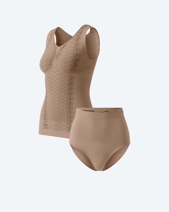 Produktabbildung für Midi Control Set aus Top + Bauchkontrollslip