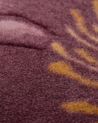 Produktabbildung 3 für Wollblend Teppich "Blume"
