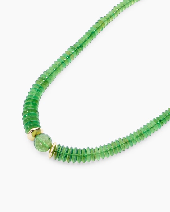 Produktabbildung für Collier mit Bernstein und Hämatit
