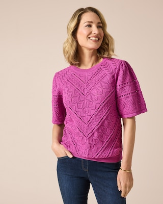 Produktabbildung 2 für Pullover mit Strickmuster