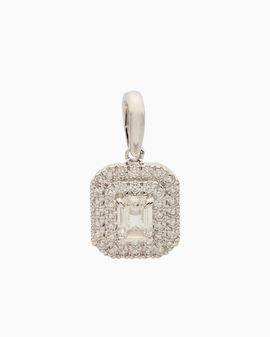 Produktabbildung für Anhänger mit Brillant & Diamant 0,50 ct