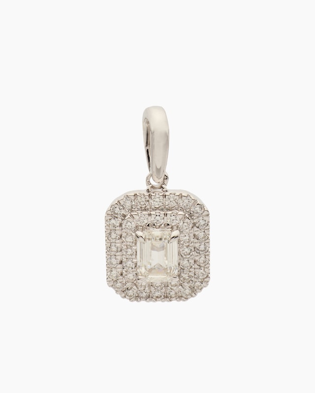 Anhänger mit Brillant & Diamant 0,50 ct