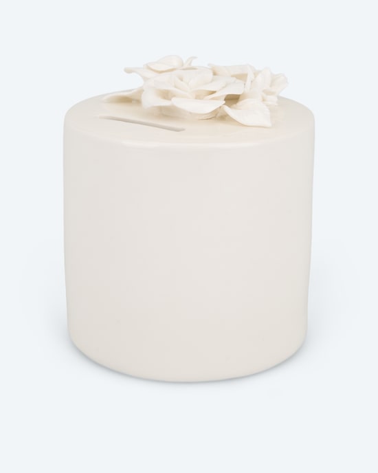 Produktabbildung für Porzellan Spardose "Blume"