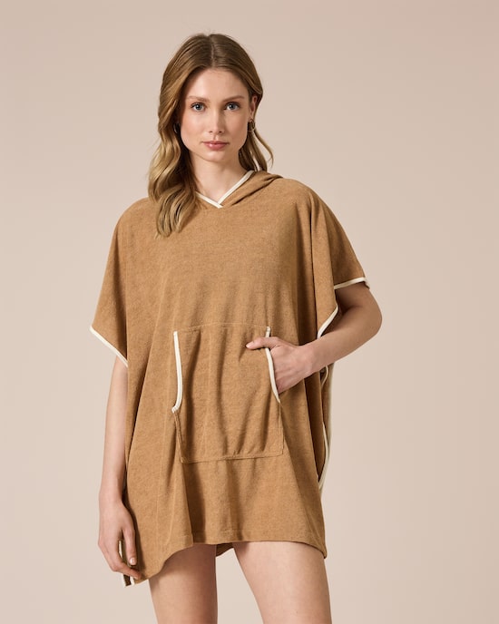 Produktabbildung für Poncho aus Frottee