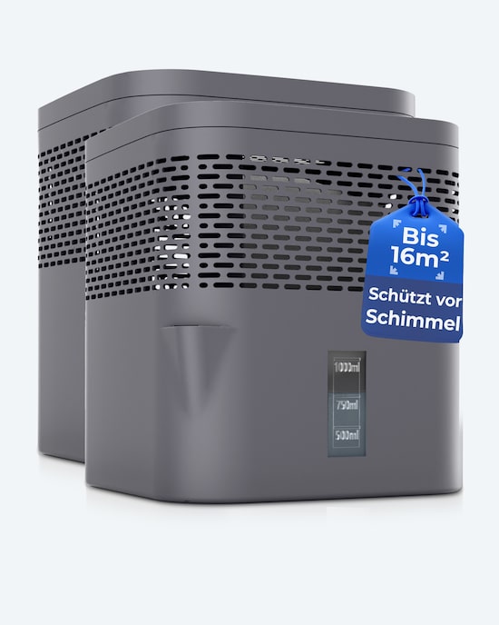 Produktabbildung für 2x Luftentfeuchter "Air One Lite" + 2x Refill