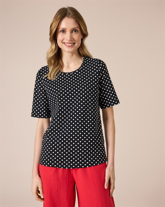 Produktabbildung für Shirt mit Polka-Dots