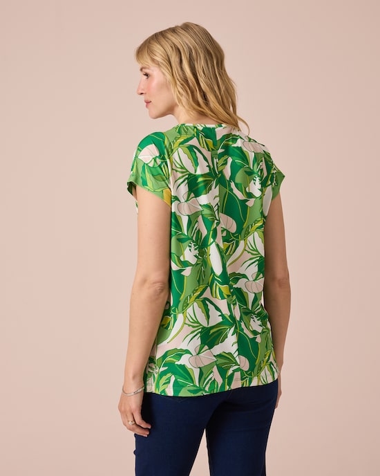 Produktabbildung für Midi-Shirt mit Print