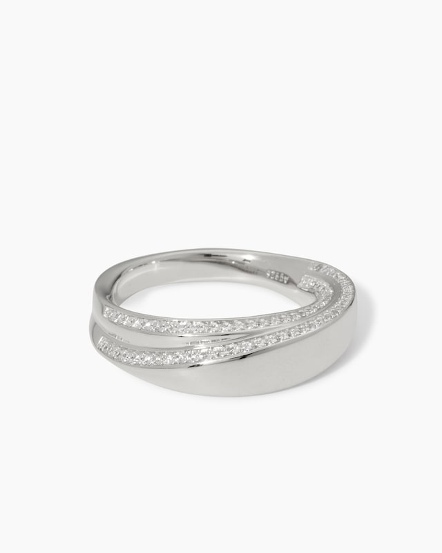 Ring mit Zirkonia