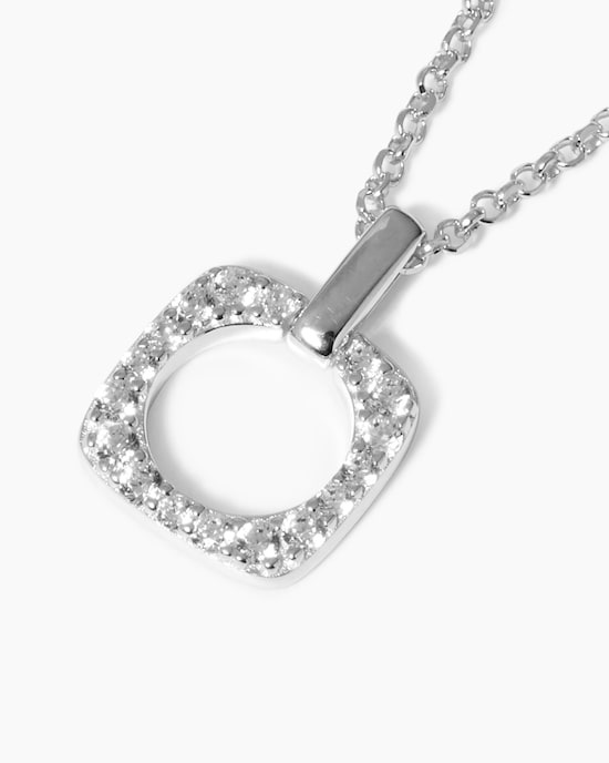 Produktabbildung für Zirkonia-Anhänger und Kette