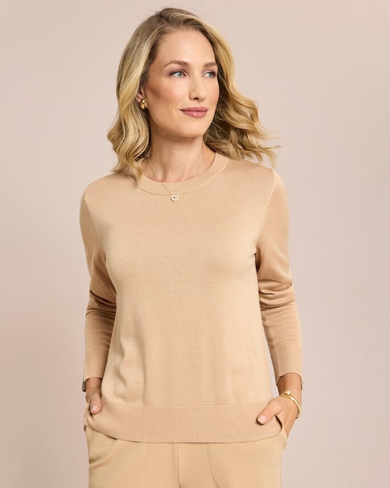 Produktabbildung für Pullover mit Kettendetail