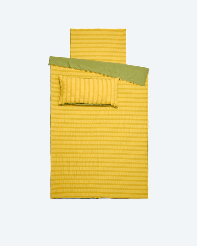 Seersucker Wendebettwäsche "Sia", 6tlg.