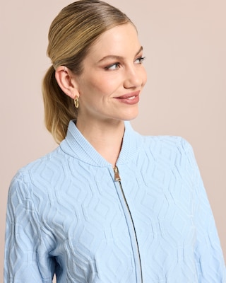Produktabbildung 4 für Strick Blouson mit Jacquard