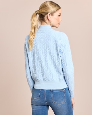 Produktabbildung 3 für Strick Blouson mit Jacquard