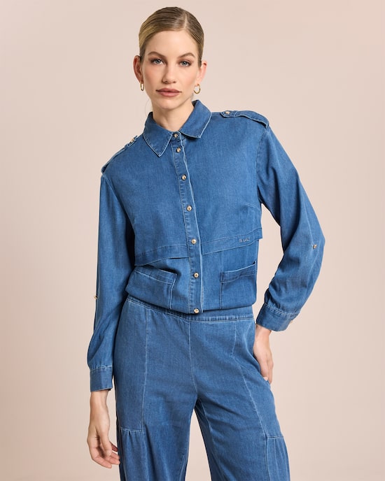 Produktabbildung für Übergangsjacke aus Lyocell
