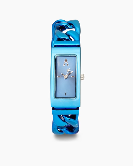 Produktabbildung für Damenuhr mit Panzerarmband