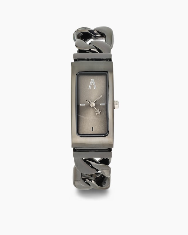 Damenuhr mit Panzerarmband