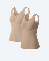 Produktabbildung für Leichttops (uni & Spitzenbesatz)