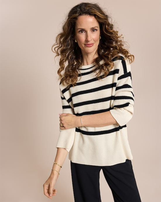 Produktabbildung für Pullover gestreift