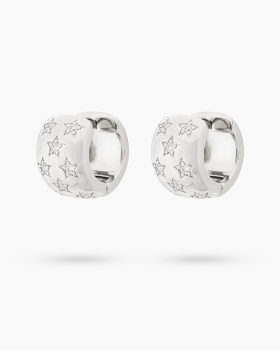Produktabbildung für Creolen mit Zirkonia