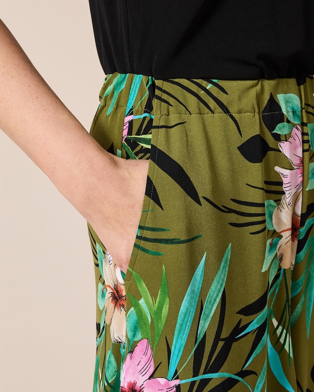 Jumpsuit mit Hosenrock