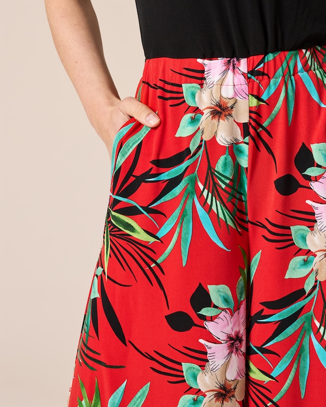 Jumpsuit mit Hosenrock