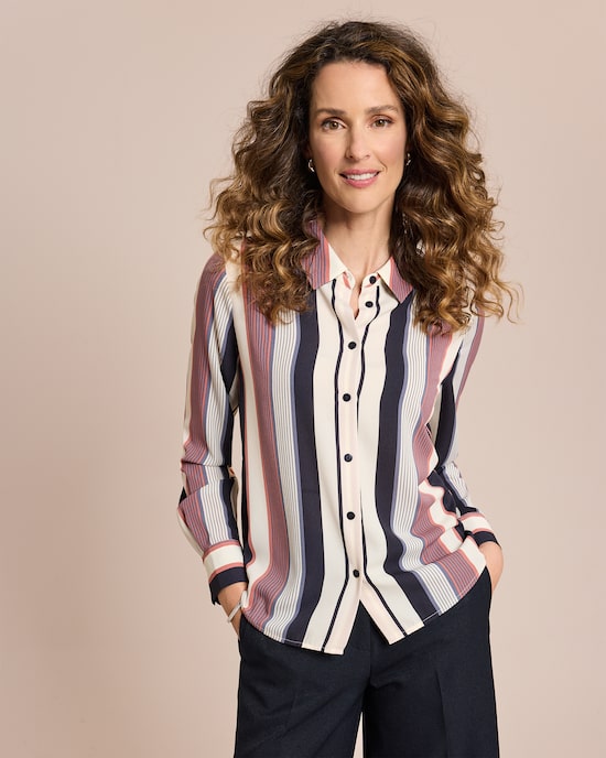 Produktabbildung für Bluse Streifenmix