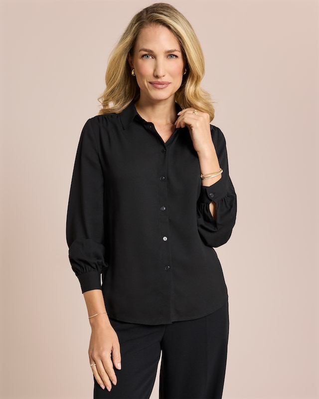 Crepe de Chine Bluse