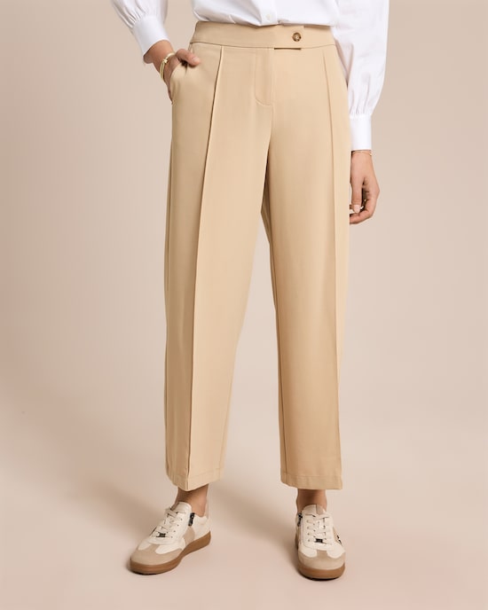 Produktabbildung für Stoffhose mit Biese leicht verkürzt